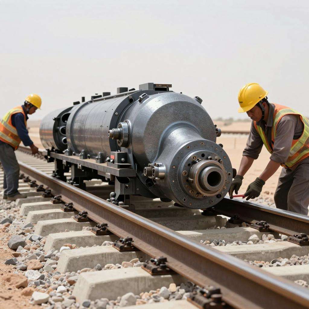 穿越撒哈拉！中国参建非洲首条沙漠重载铁路通车第二张图