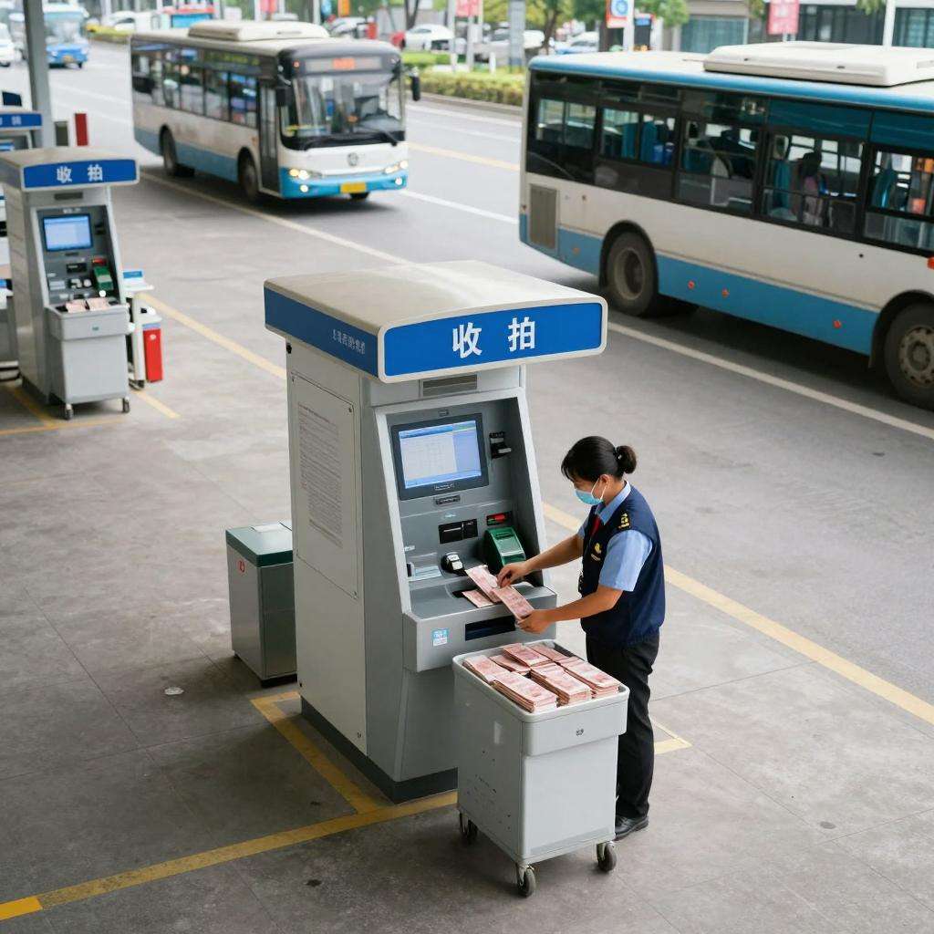 福州公交集团试点投用新型自助收钞工作站第三张图