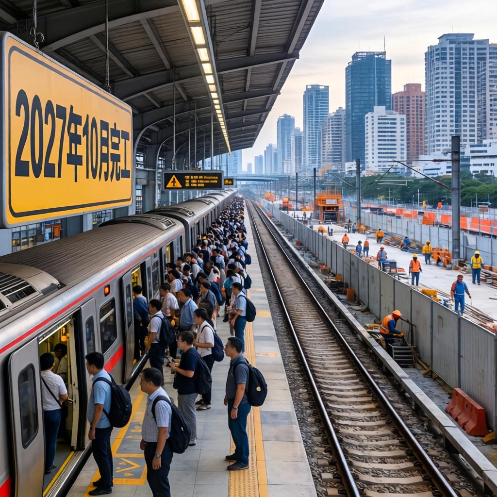 菲律宾签定216亿日元贷款！ MRT-3号线大修提速！第二张图