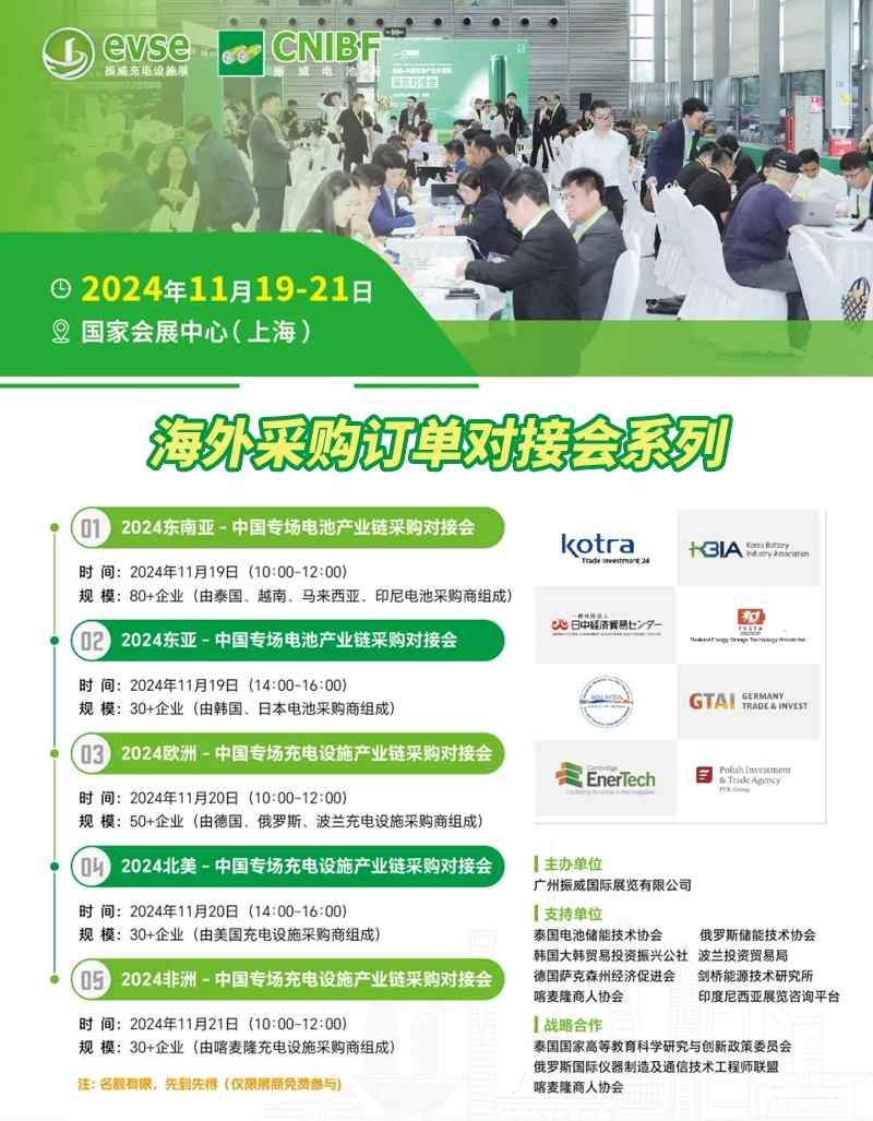 16家国外协会支持！150 海外参观团齐聚！11月19-21日全球充电设施产业盛会等你来相会！(图6)