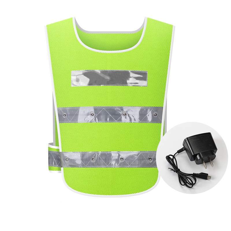 led爆闪背心