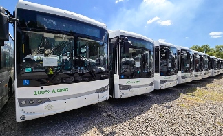 150辆！中国天然气公交车出口阿根廷(图1)