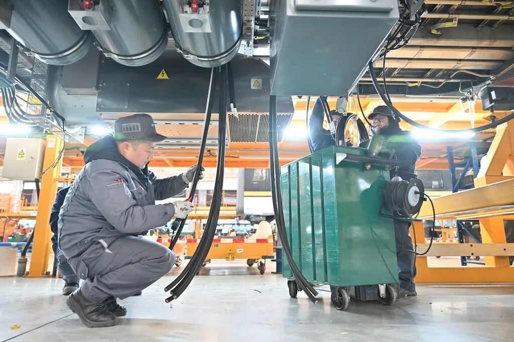 北京地铁 河北制造——走进河北京车智能制造基地(图2)